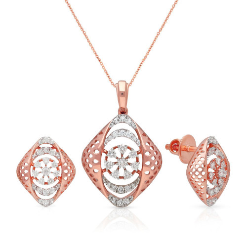 Mine Diamond Pendant Set PSPDCTT10028