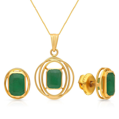 Precia Gemstone Pendant Set PSPDDZL40730