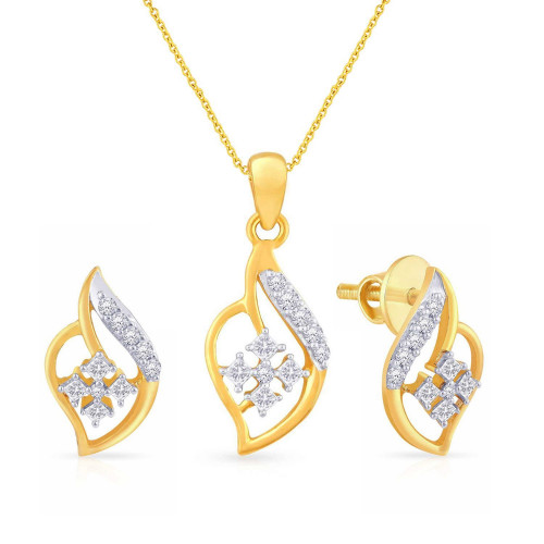 Mine Diamond Pendant Set PSPDGEN11002