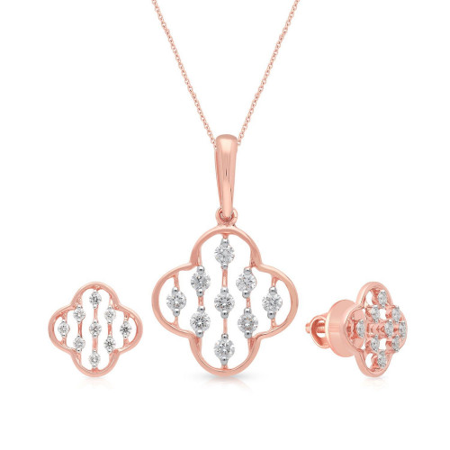 Mine Diamond Pendant Set PSPDGEN20916