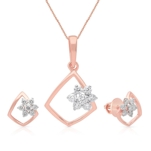 Mine Diamond Pendant Set PSPDGEN20927