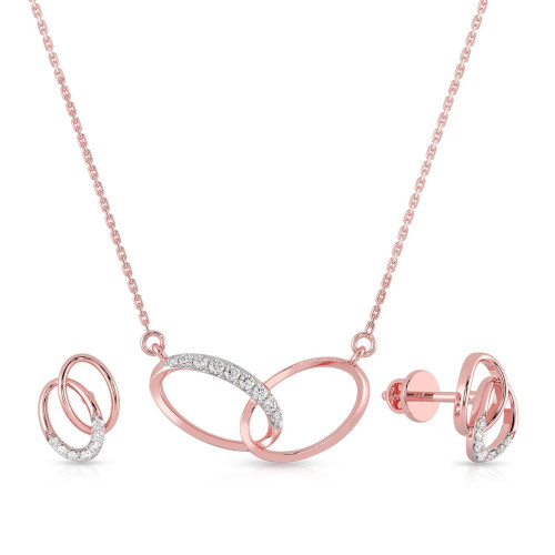 Mine Diamond Pendant Set PSPDGEN22391