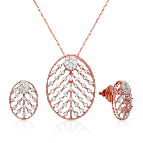 Mine Diamond Pendant Set PSPDHRM10237