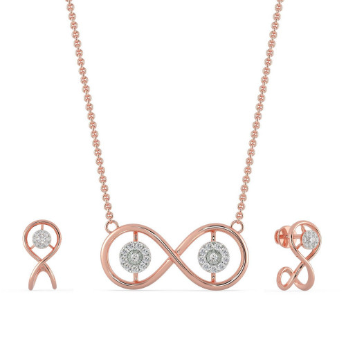 Mine Diamond Pendant Set PSPDZOL10009
