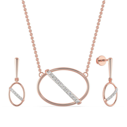 Mine Diamond Pendant Set PSPDZOL10012