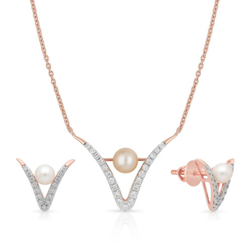 Mine Diamond Pendant Set PSPDZOL10037