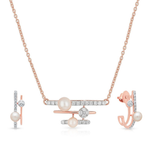 Mine Diamond Pendant Set PSPDZOL10040