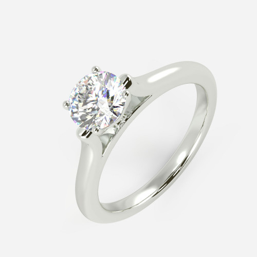 Mine Solitaire White Gold Ring Mount R651344AW