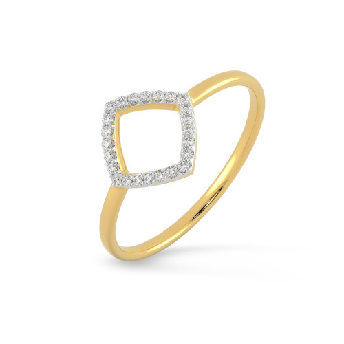 Mine Diamond Studded Broad Rings Gold Ring RG42998