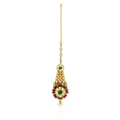Bollywood Bride Gold Earring SANQBIS01433