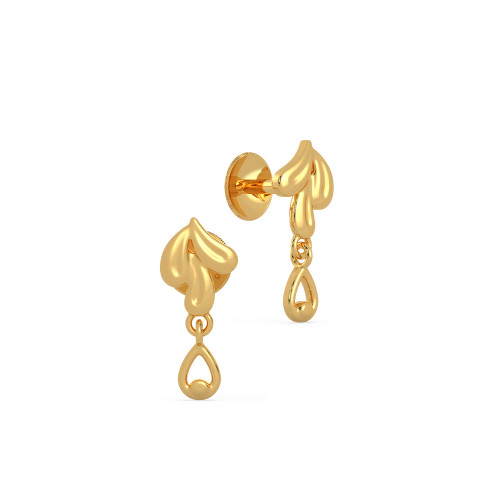 Malabar Gold Drops Earring SKEGNP333