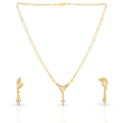 Malabar Gold Necklace Set SKYDZNS003