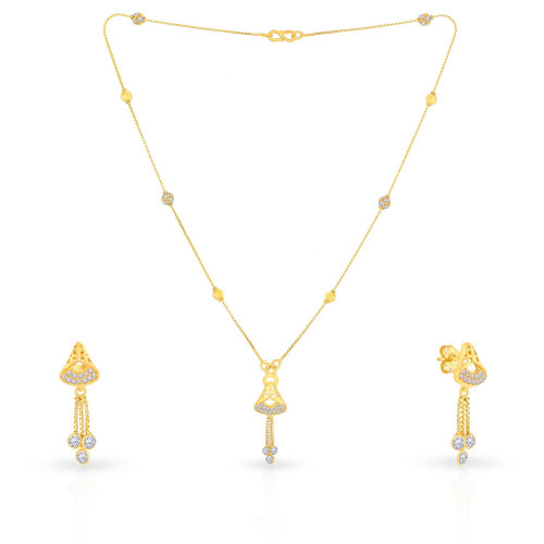 Malabar Gold Necklace Set SKYDZNS004