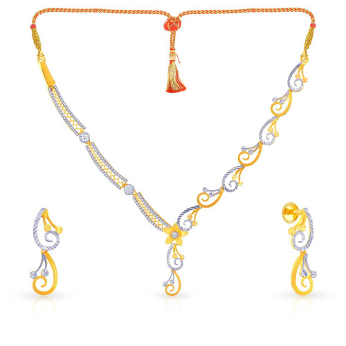 Malabar Gold Necklace Set  SKYONS28
