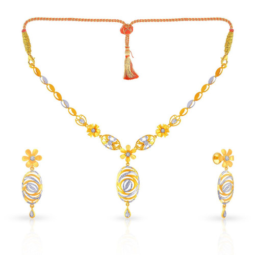 Malabar Gold Necklace Set  SKYONS33