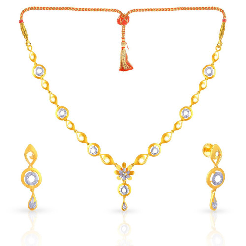 Malabar Gold Necklace Set  SKYONS34