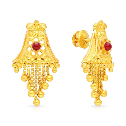 Malabar Gold Earring SSNOEG028