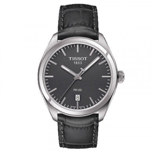 Tissot Men's T Classic Leather Watch T101.410.16.441.00