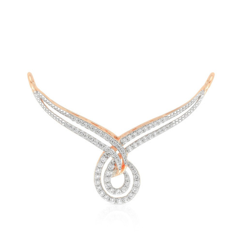 Mine Diamond Studded Tanmaniya Pendant TMGEN10218
