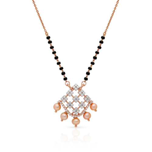 Mine Diamond Mangalsutra TMGEN10624