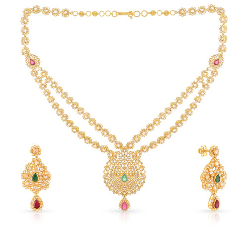 ERA Uncut Diamond Necklace Set UCNK7879