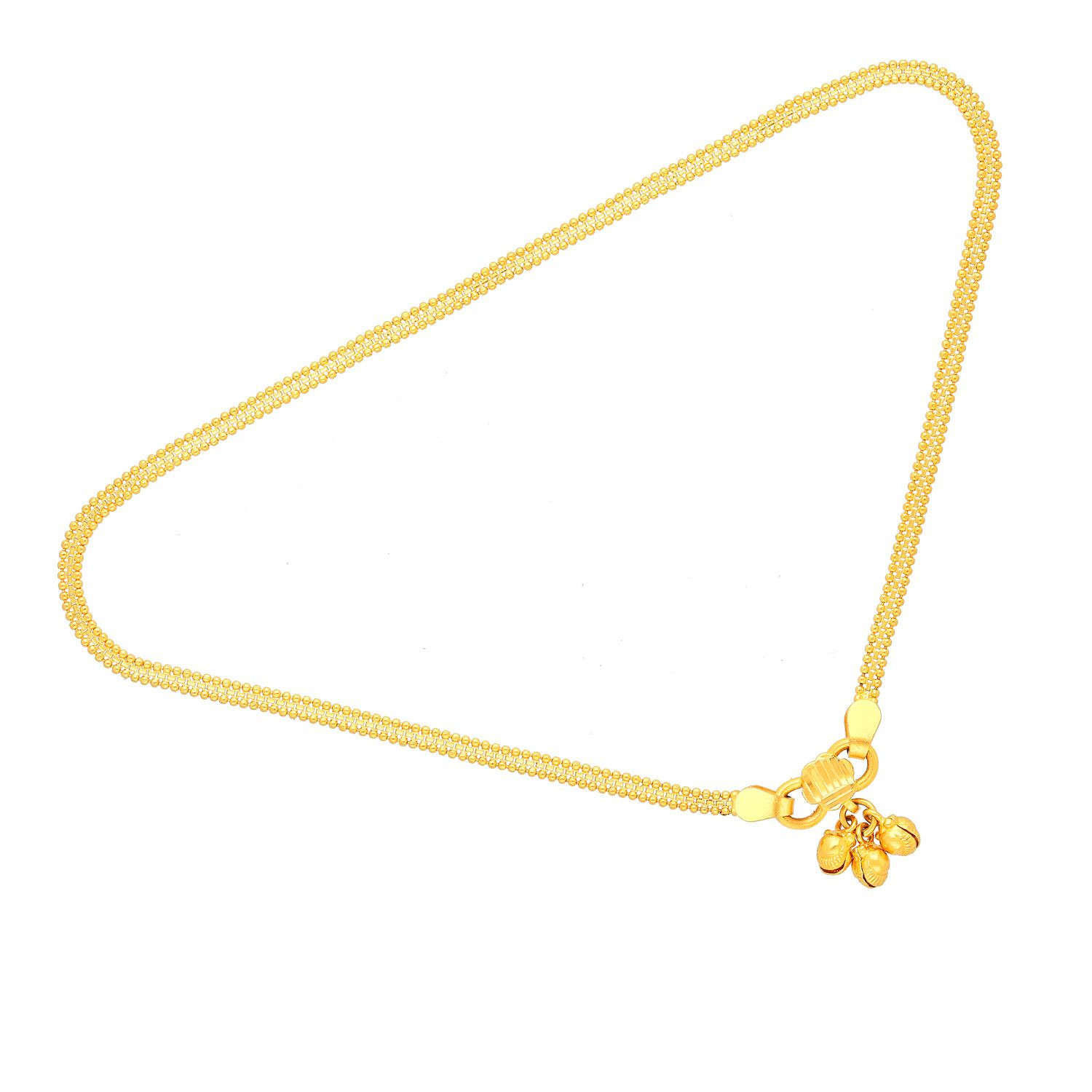 Silver anklets in malabar gold store
