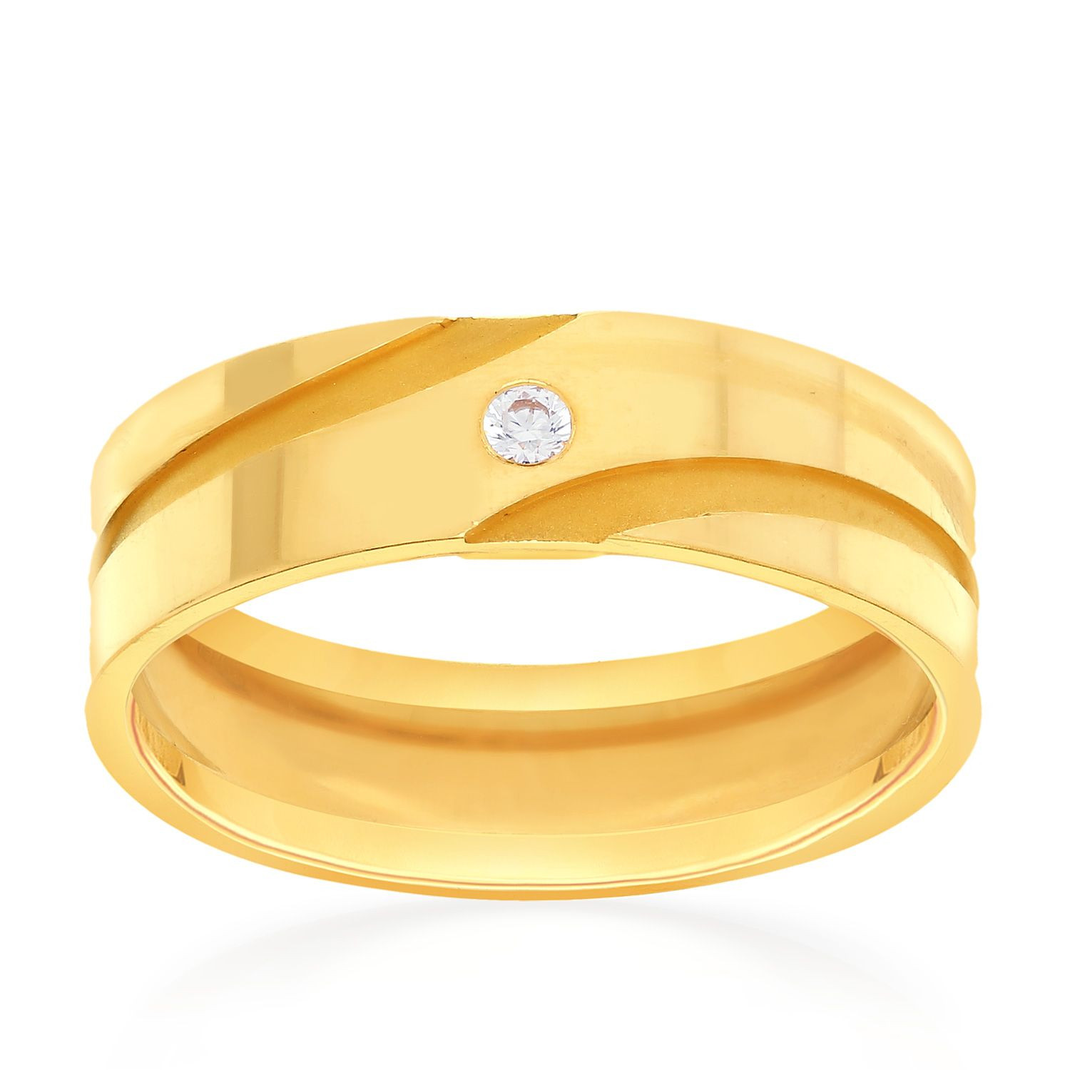 Malabar Gold & Diamonds 22KT Yellow Gold Ring for Men : Amazon.in: Fashion