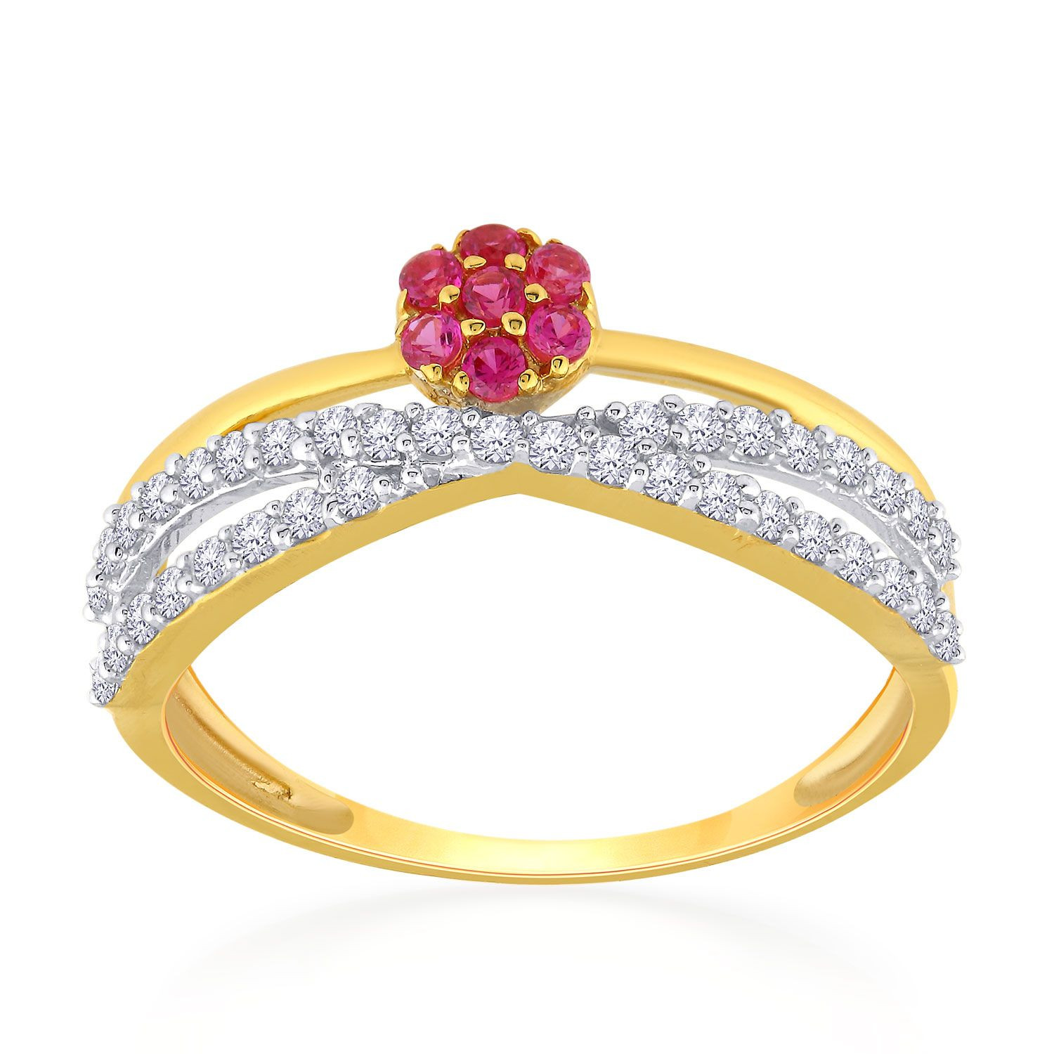 Buy Malabar Gold Ring AHDAAAAAJGQJ for Women Online | Malabar Gold ...