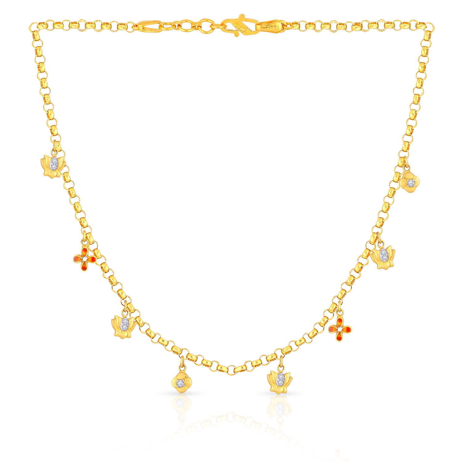 Gold Beaded Necklace for Baby and Child – Golden Thread, Inc.