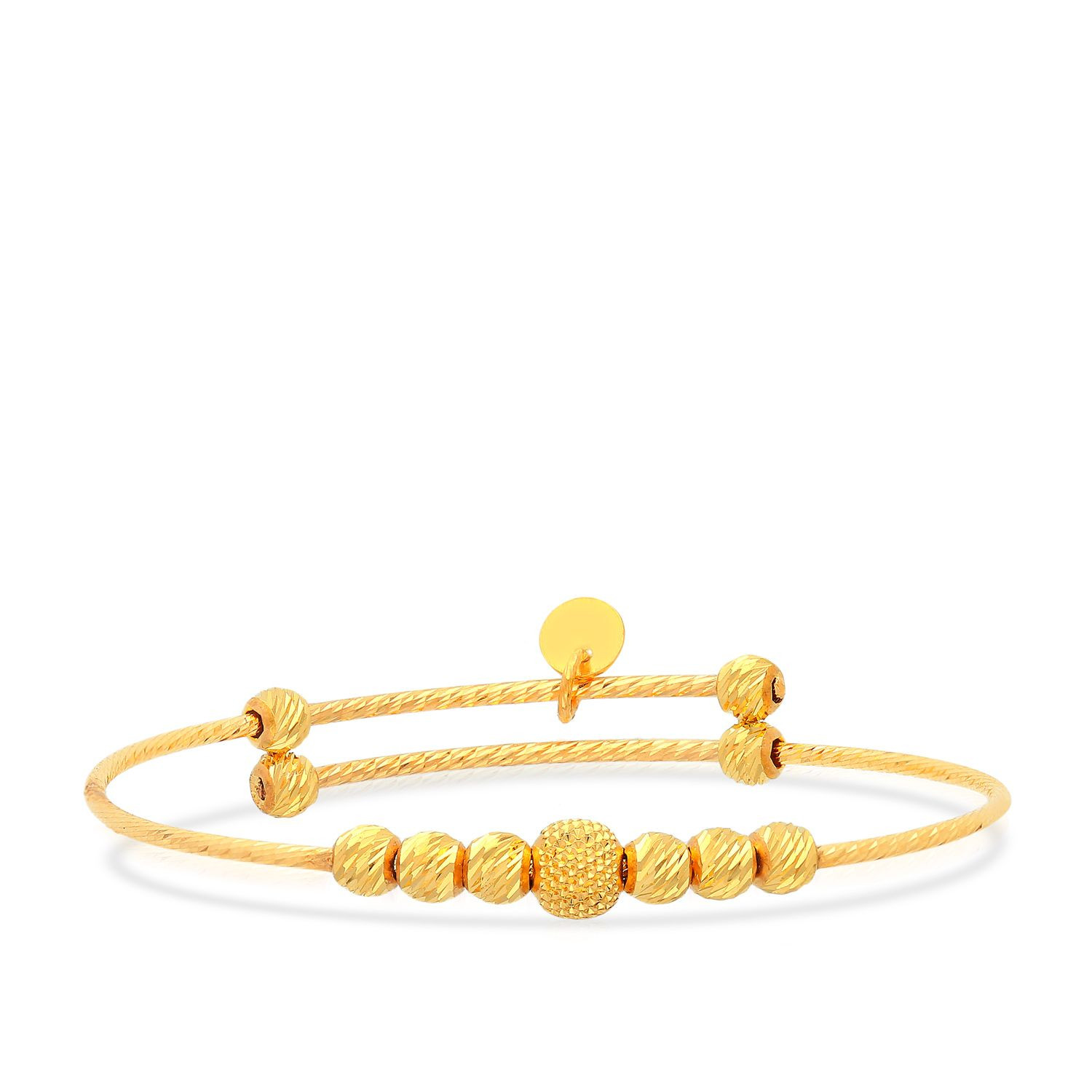 Buy Malabar Gold Bangle BASUZA016 A for Kids Online Malabar Gold Diamonds