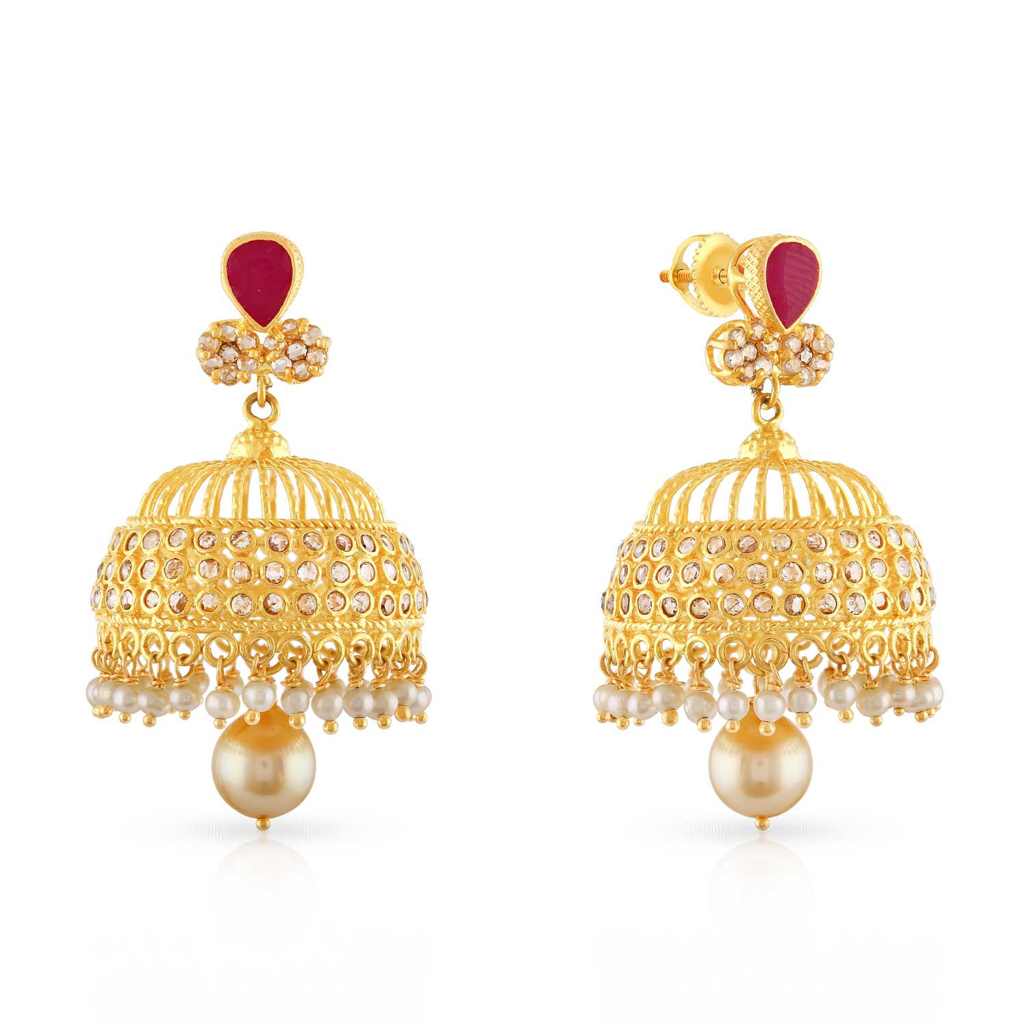Buy Era Uncut Diamond Earring BLRAAAAEVMGO for Women Online | Malabar ...