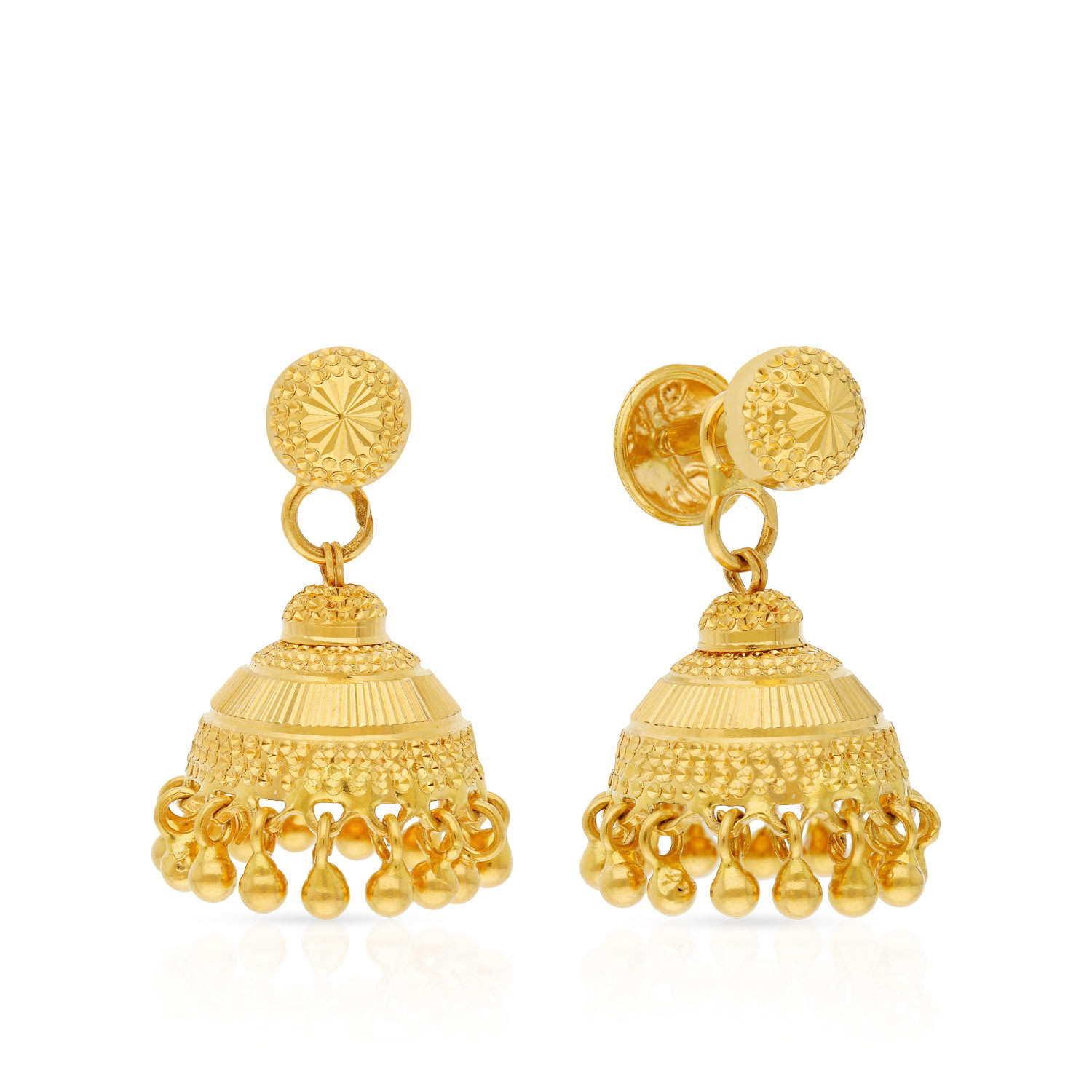 Buy Malabar Gold Earring BLRAAAAGBBNH for Women Online | Malabar Gold ...