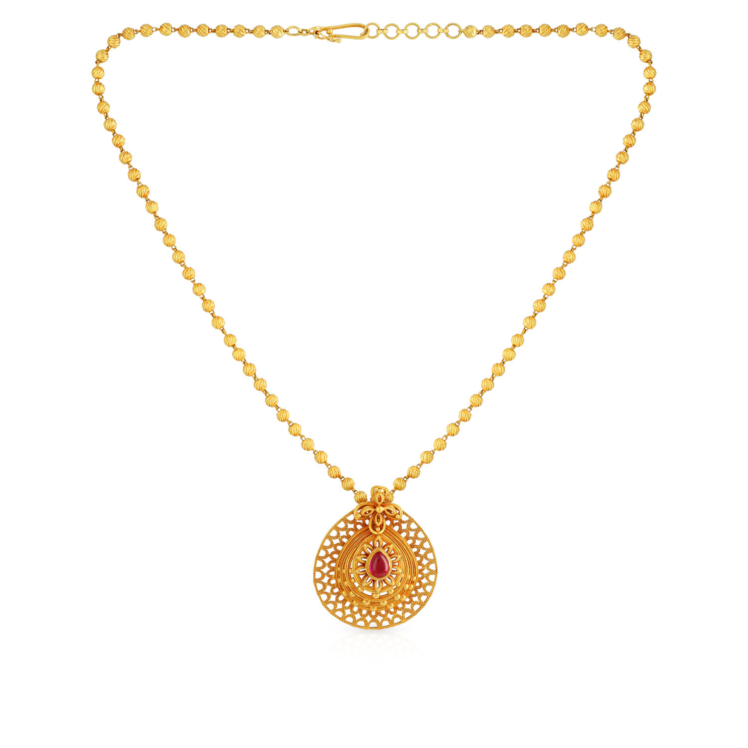 Long Chain Latest Temple Jewellery Designs South Indian Bridal
