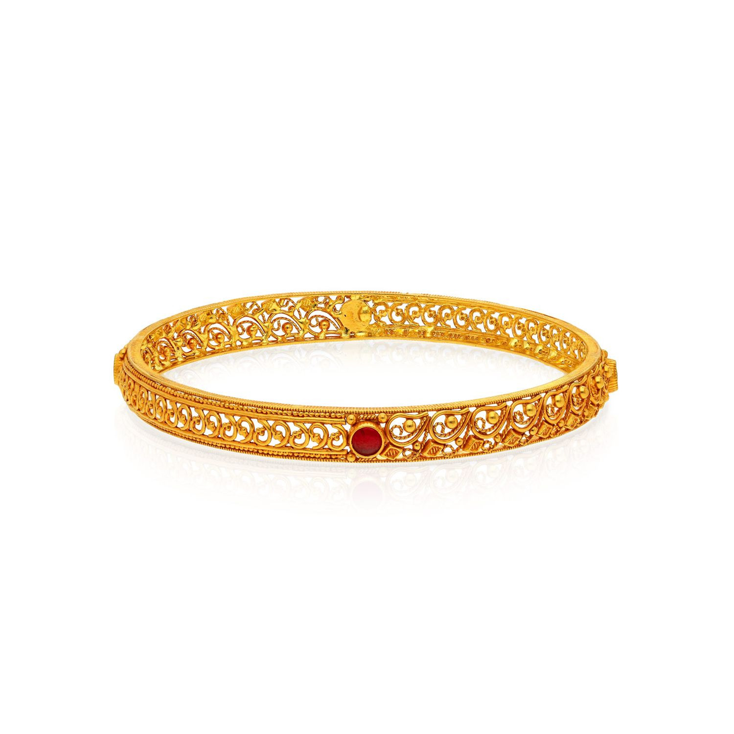 Malabar gold kangan deals design
