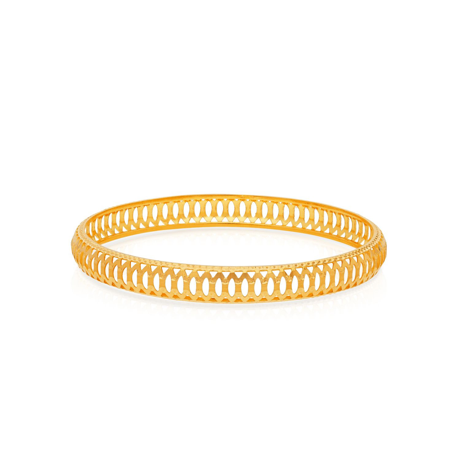 Buy Malabar Gold 22 KT Gold Light Weight Bangle for Women Online