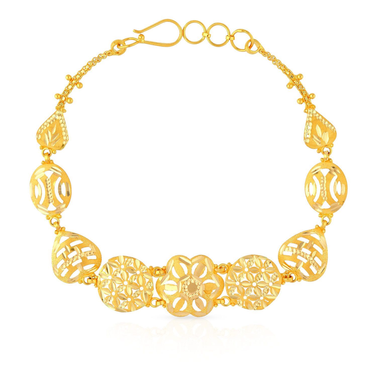 Shop special gold bracelet online  Kalyan Jewellers