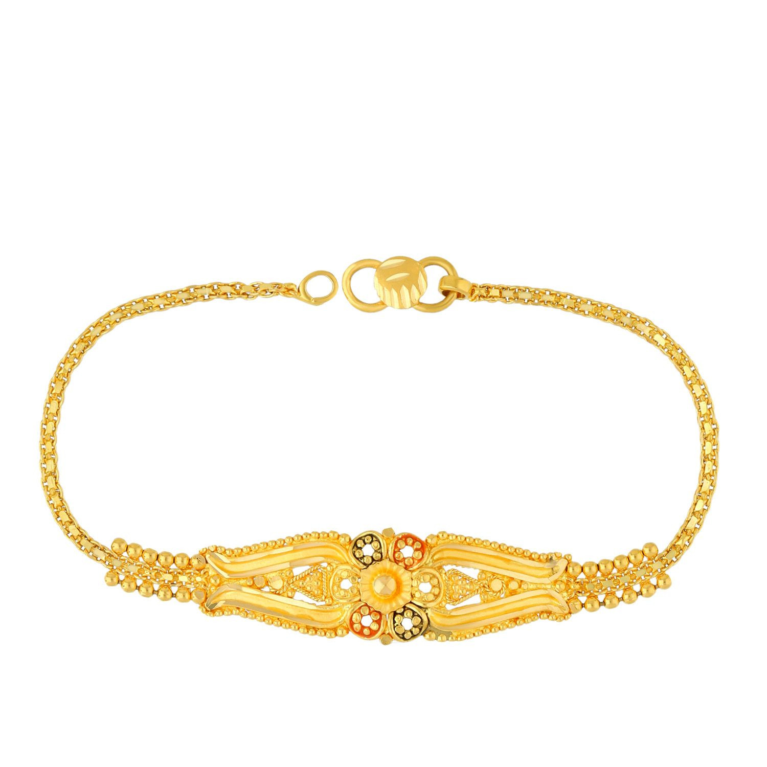 Buy MALABAR GOLD AND DIAMONDS Womens Gold Bracelet SKYBR013  Shoppers Stop