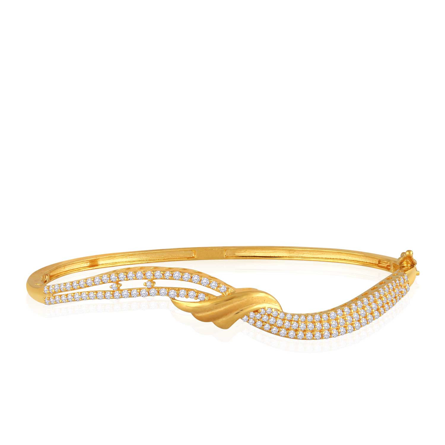 Buy MALABAR GOLD AND DIAMONDS Womens Gold Bracelet SKYBR007 | Shoppers Stop