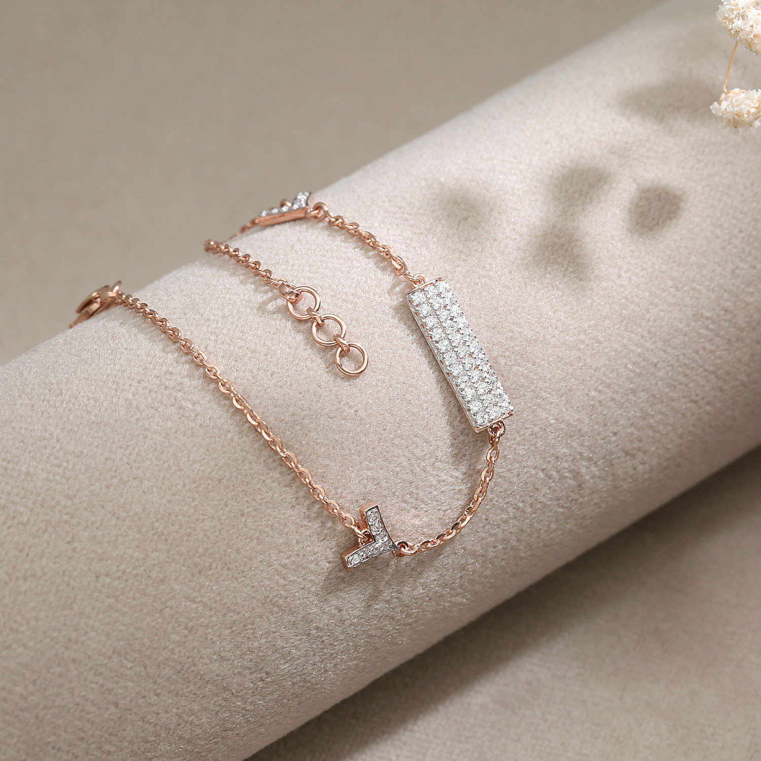 Rose gold bracelet malabar gold store