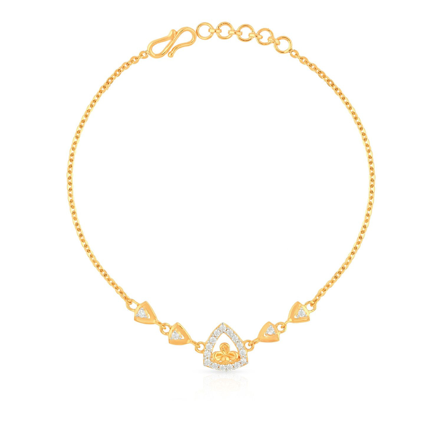 Buy Malabar Gold Bracelet BRSKNS1621B for Women Online | Malabar Gold &  Diamonds