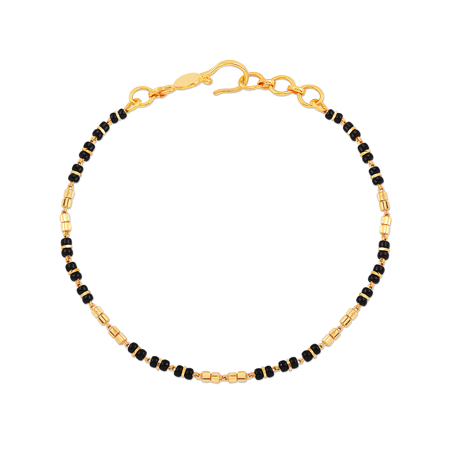 Latest Simple Gold Black Beads Bangle Designs With Weight  YouTube