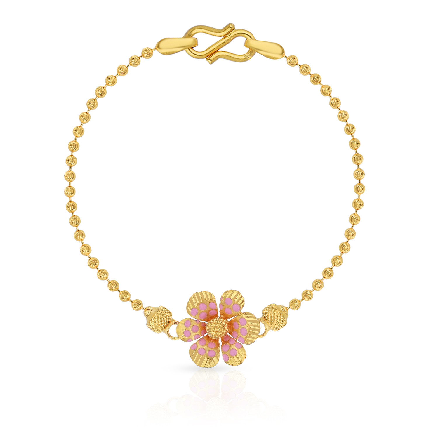 Malabar Gold and Diamonds 22k 916 Yellow Gold Bracelet for Women   Amazonin Fashion