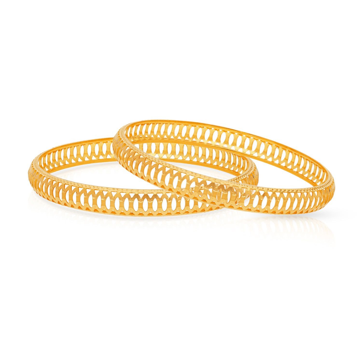 Buy Malabar Gold 22 KT Gold Light Weight Bangle for Women Online