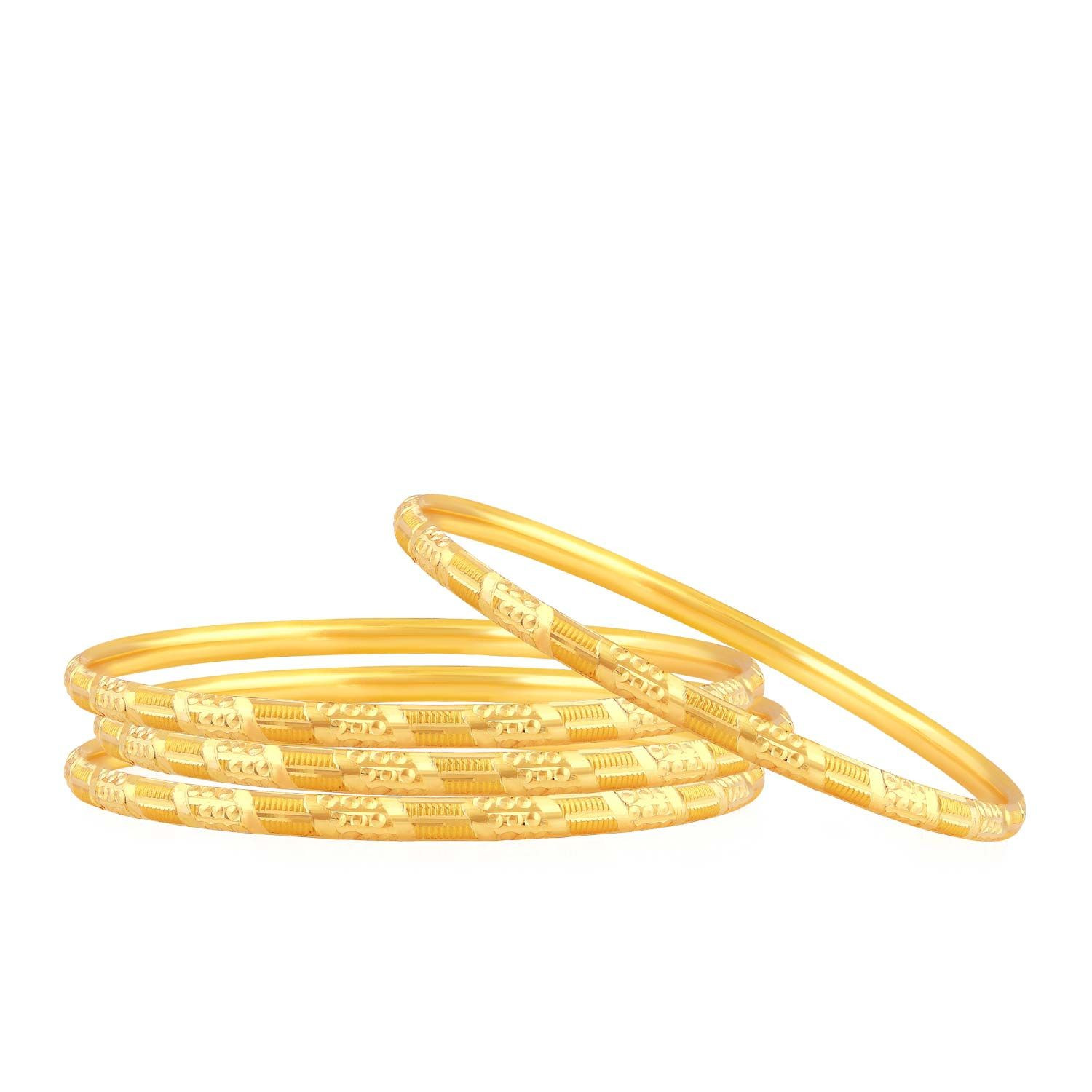 Malabar gold plain deals bangles