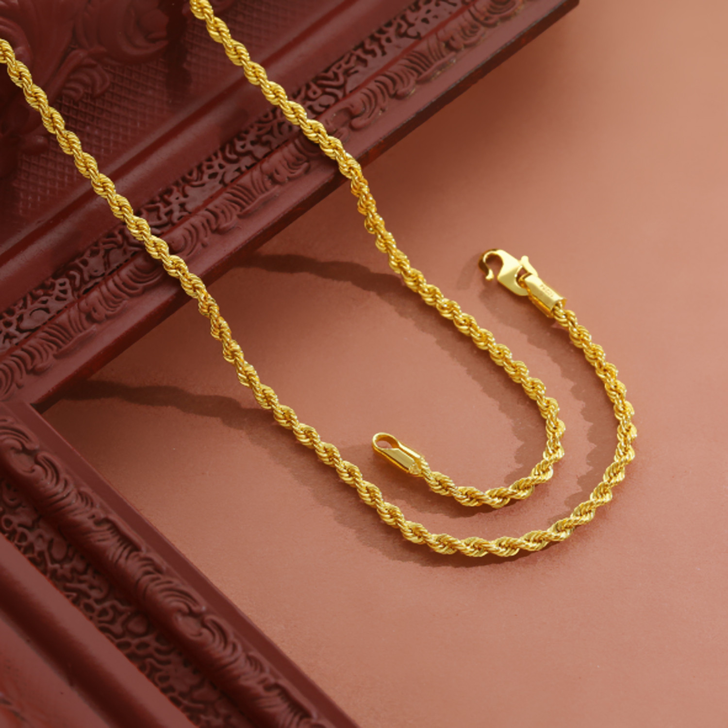 Gold chain for ladies malabar top