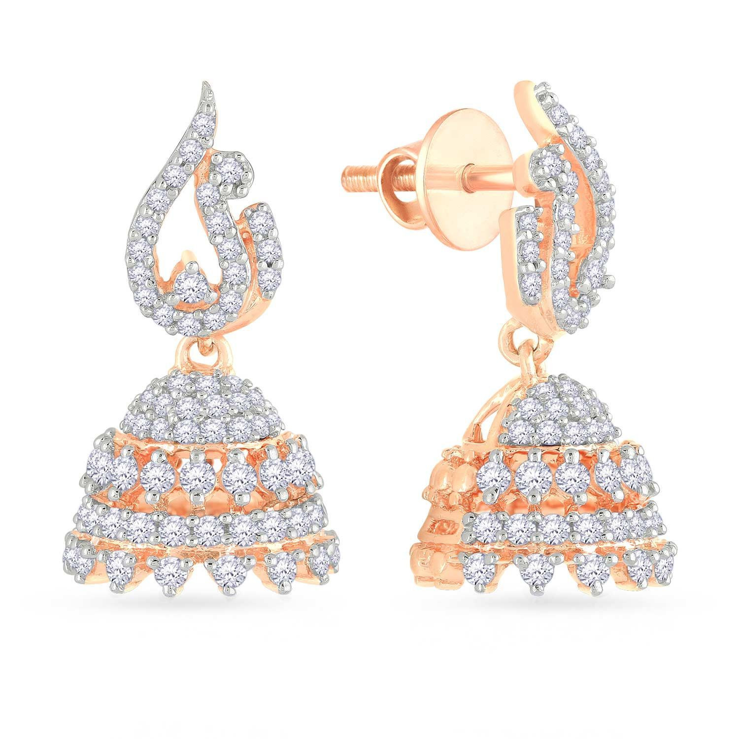 Buy Mine Diamond Earring EAR8134 for Women Online | Malabar Gold & Diamonds