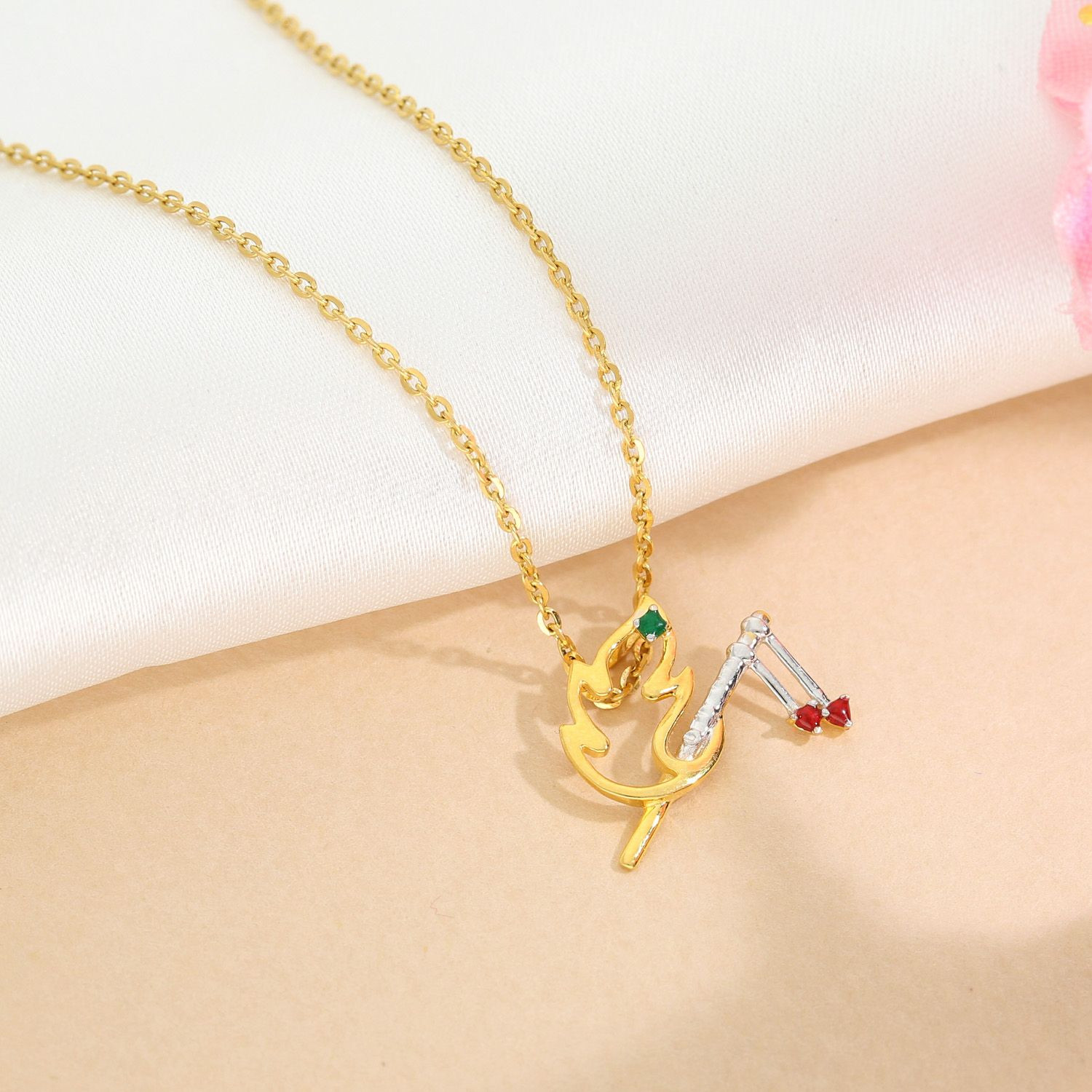 Buy Malabar Gold 18 KT Gold Casual Pendant for Men Online