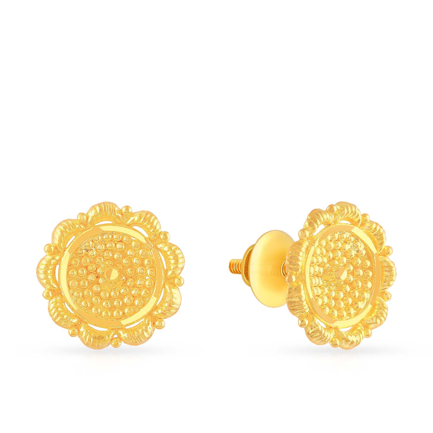 gold earrings under 10000 malabar gold