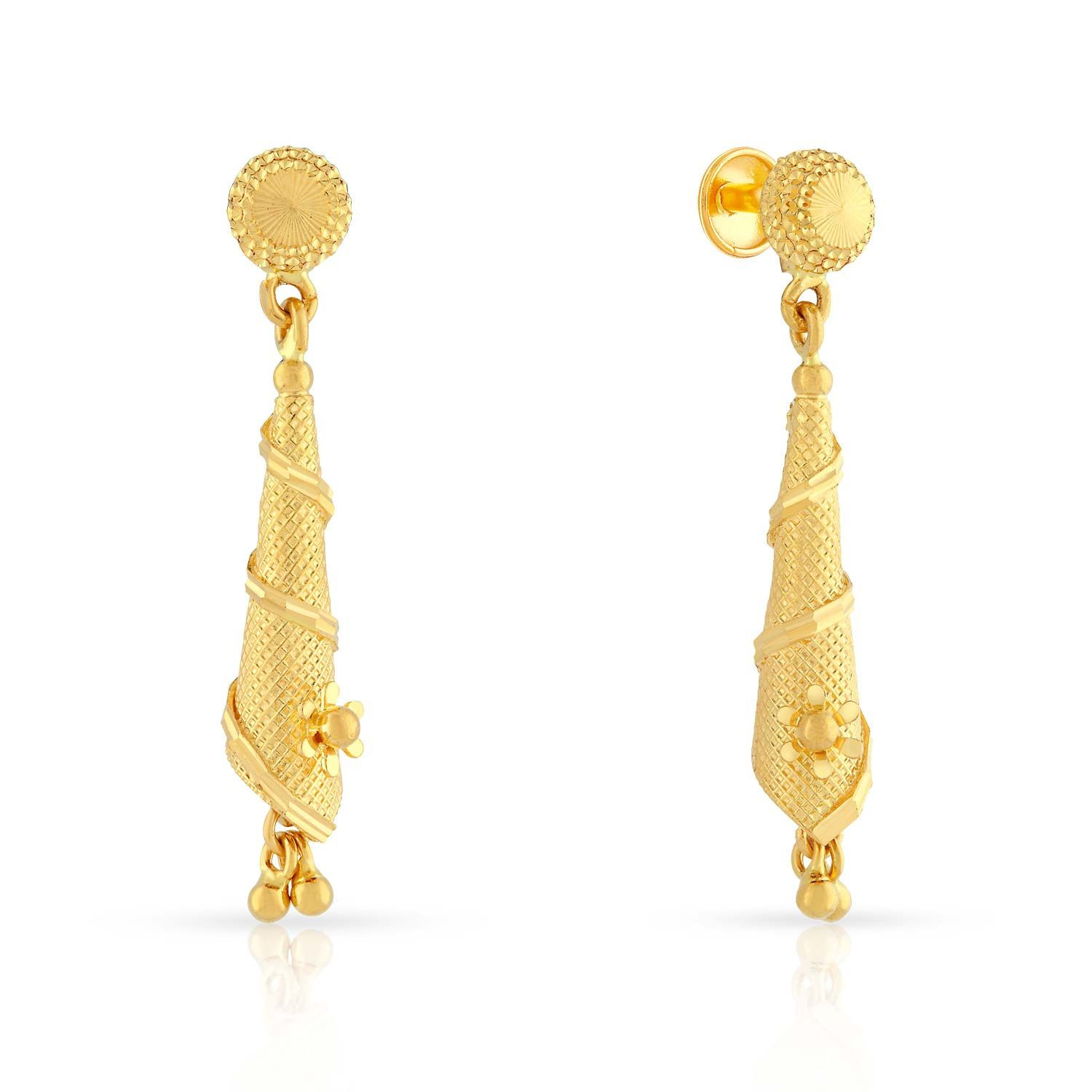 Buy Malabar Gold Earring A111001054938 for Women Online  Malabar Gold   Diamonds