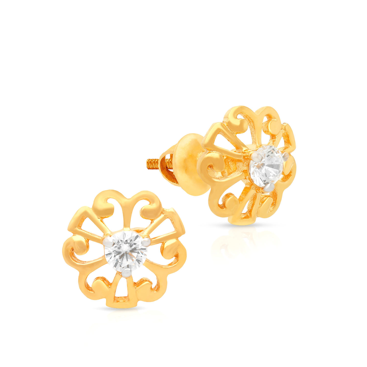 Buy Malabar Gold Earring SSNOEG054 for Women Online  Malabar Gold   Diamonds